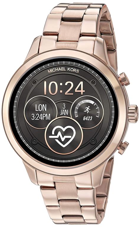 michael kors 4th generation smart watch|mk smart watch touchscreen women.